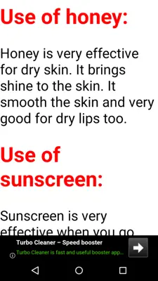 Beauty Tips android App screenshot 4