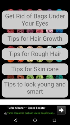 Beauty Tips android App screenshot 7